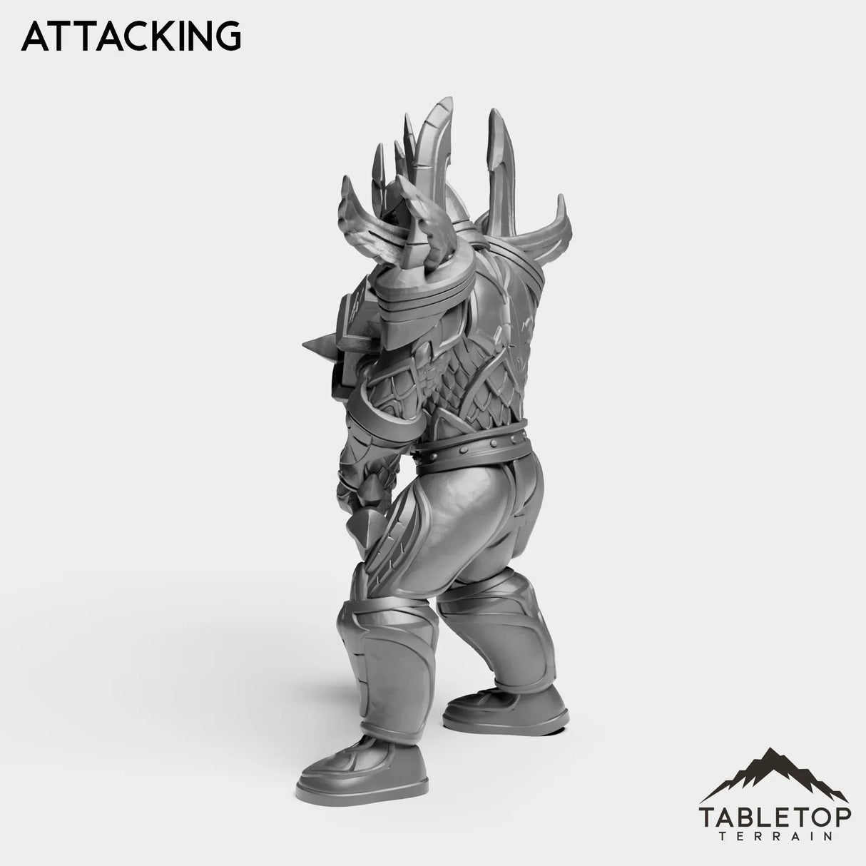 Tabletop Terrain Miniature Human Paladin Tier 1