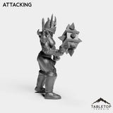 Tabletop Terrain Miniature Human Paladin Tier 1 Female
