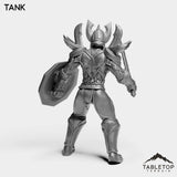 Tabletop Terrain Miniature Human Paladin Tier 1 Female