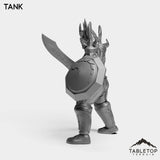 Tabletop Terrain Miniature Human Paladin Tier 1 Female