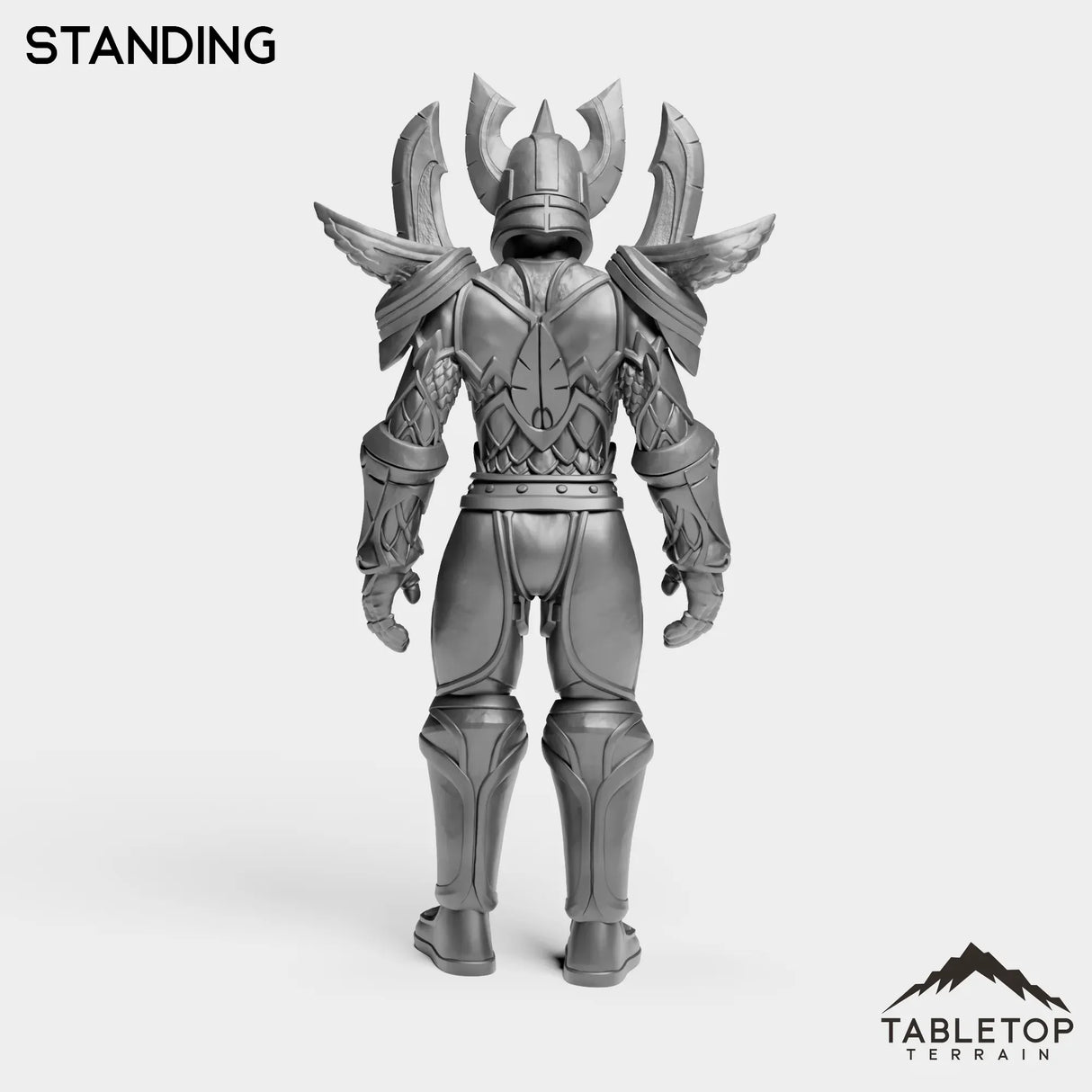 Tabletop Terrain Miniature Human Paladin Tier 1 Female
