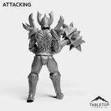Tabletop Terrain Miniature Human Paladin Tier 1 Female