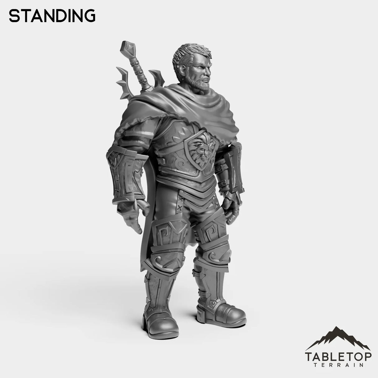Tabletop Terrain Miniature Human Priest Emperor