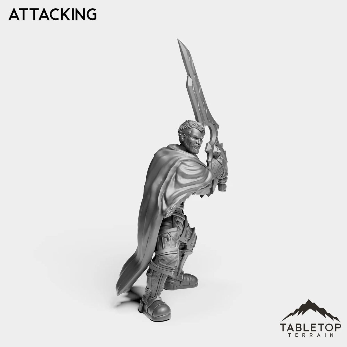 Tabletop Terrain Miniature Human Priest Emperor