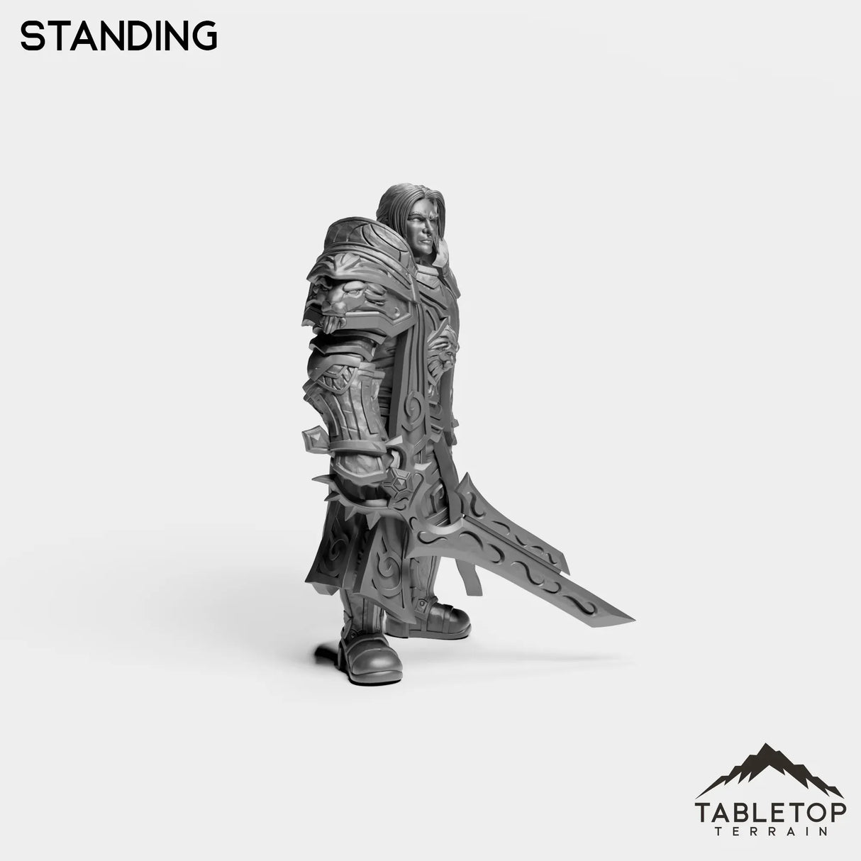 Tabletop Terrain Miniature Human Priest King