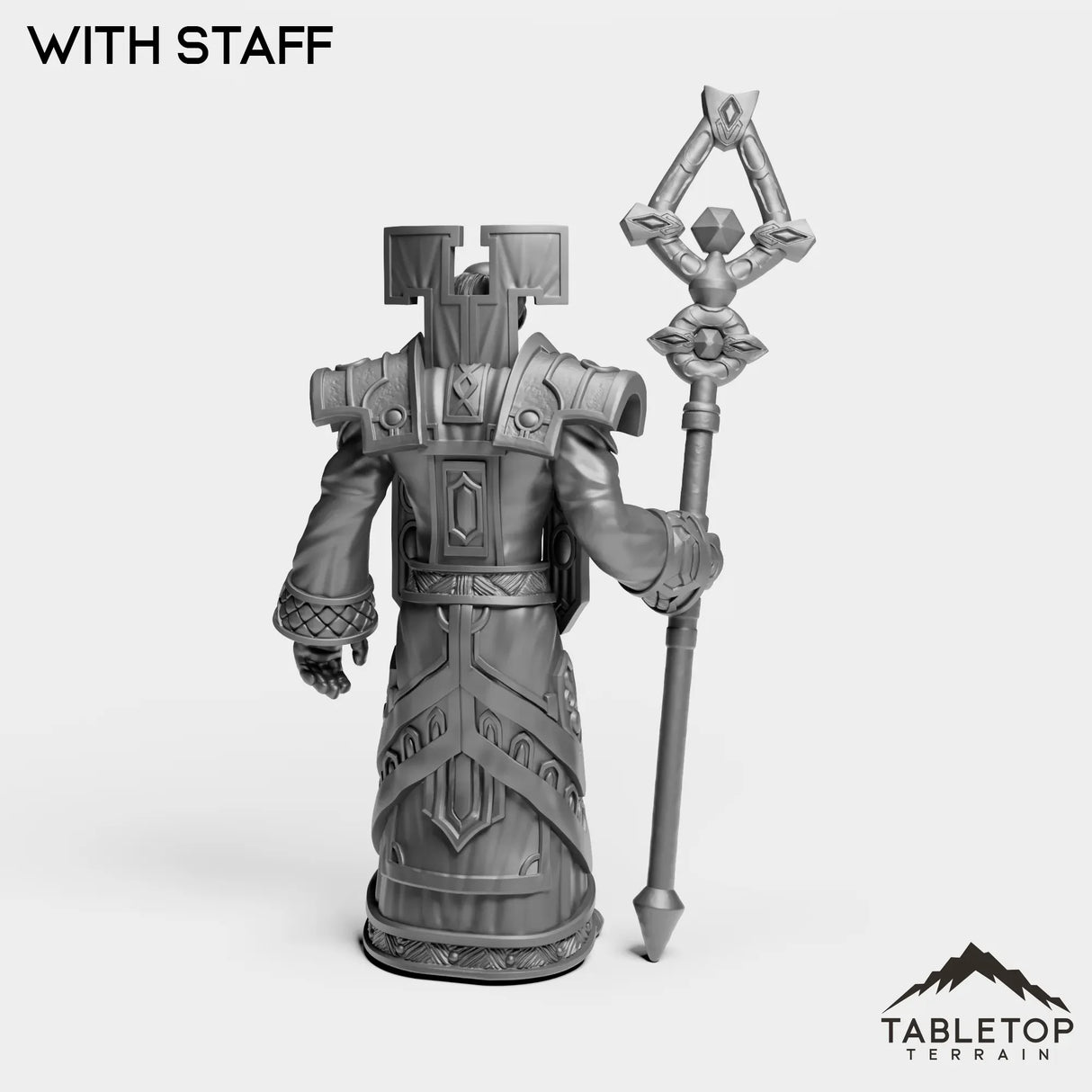Tabletop Terrain Miniature Human Priest Tier 1