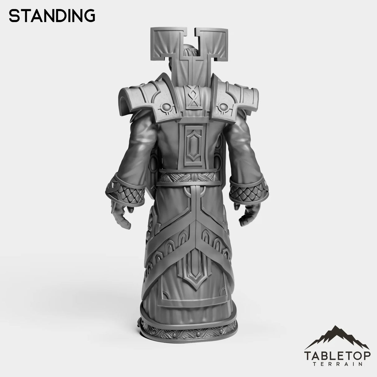 Tabletop Terrain Miniature Human Priest Tier 1