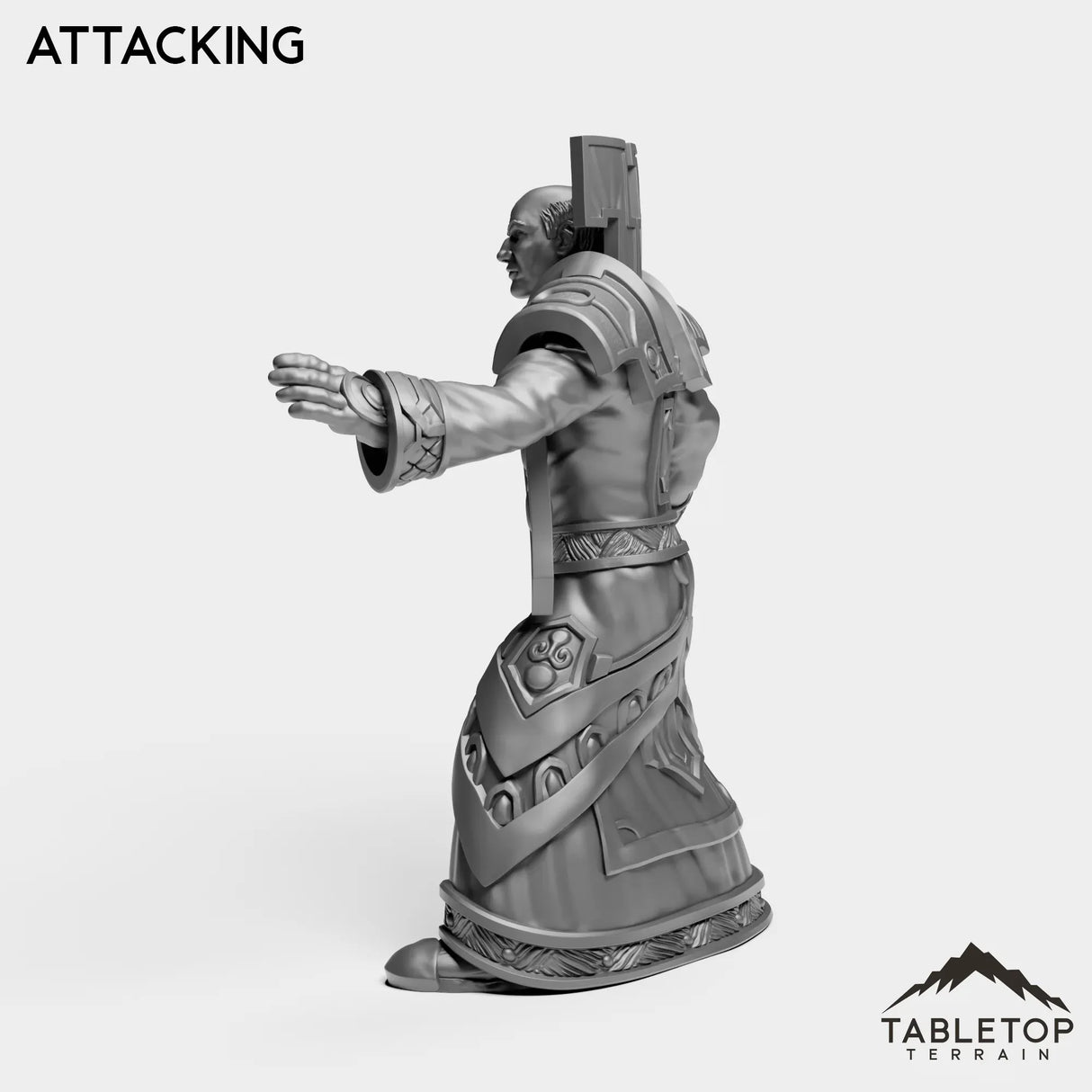 Tabletop Terrain Miniature Human Priest Tier 1