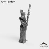 Tabletop Terrain Miniature Human Priest Tier 1 Female