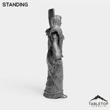 Tabletop Terrain Miniature Human Priest Tier 1 Female