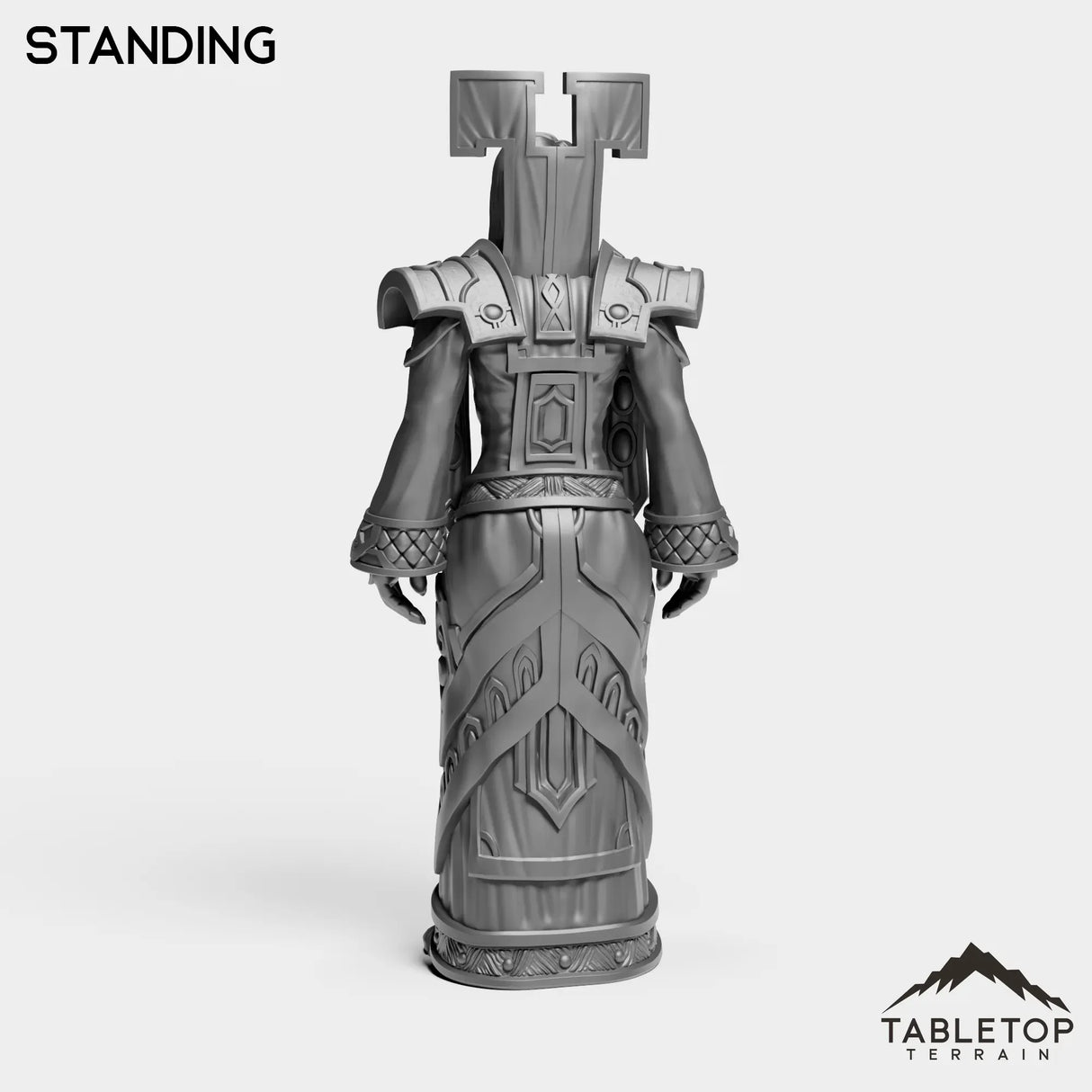 Tabletop Terrain Miniature Human Priest Tier 1 Female
