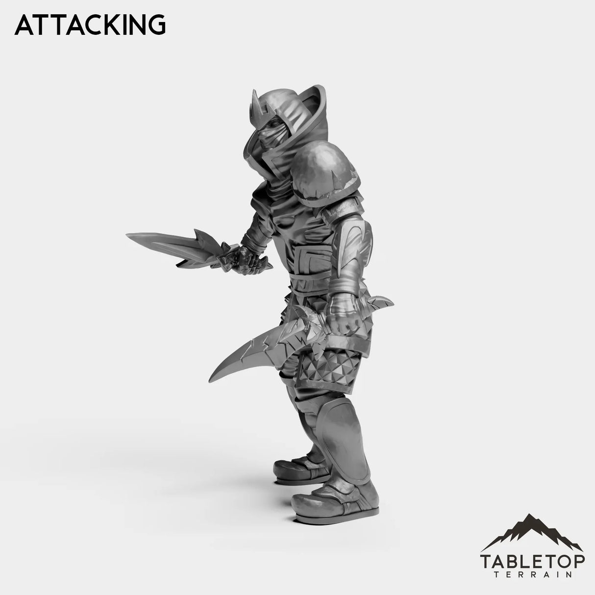 Tabletop Terrain Miniature Human Rogue Tier 1 Female