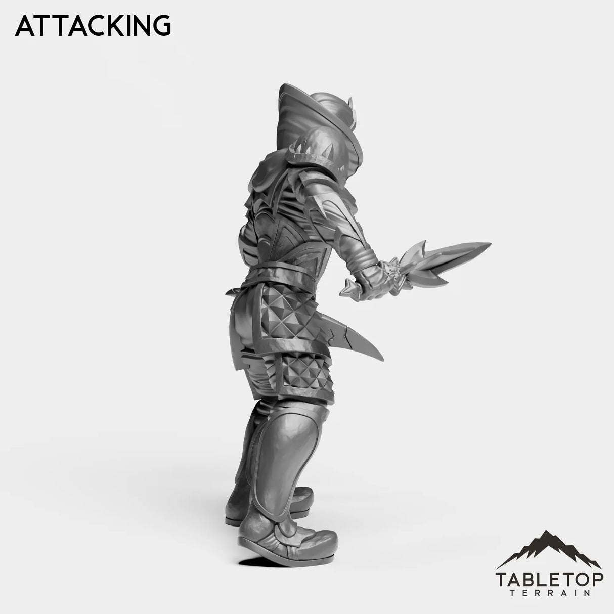 Tabletop Terrain Miniature Human Rogue Tier 1 Female