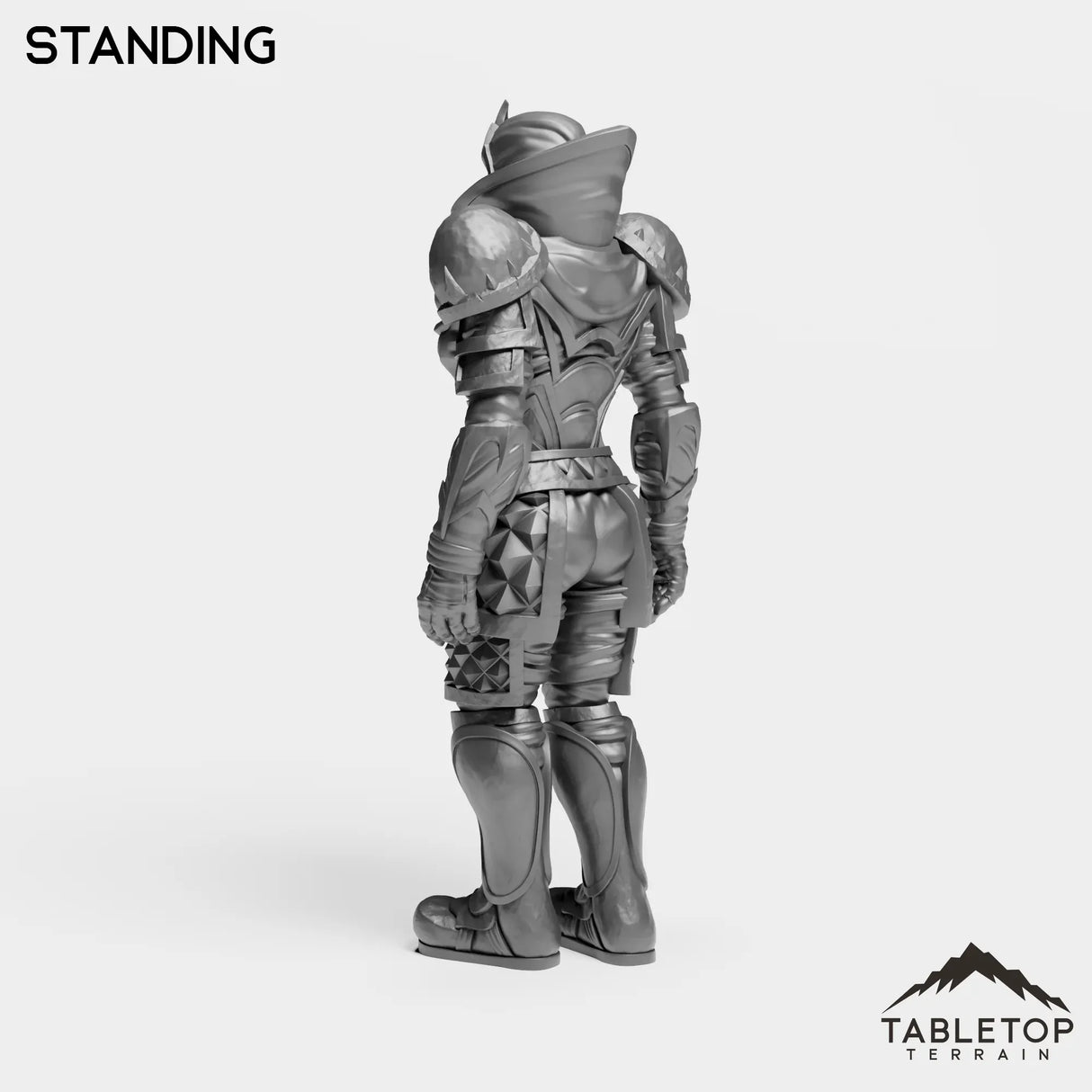 Tabletop Terrain Miniature Human Rogue Tier 1 Female
