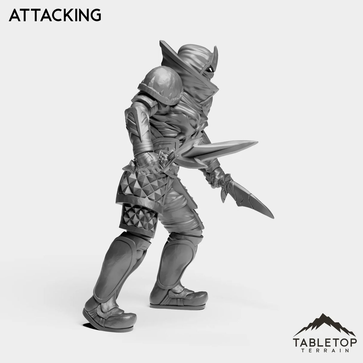 Tabletop Terrain Miniature Human Rogue Tier 1 Female