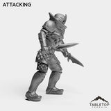 Tabletop Terrain Miniature Human Rogue Tier 1 Female