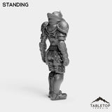 Tabletop Terrain Miniature Human Rogue Tier 1 Female
