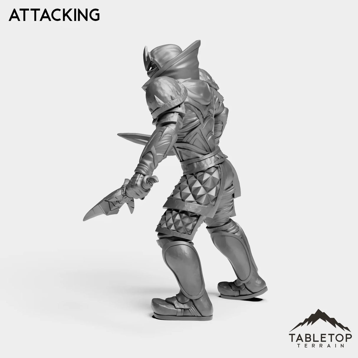 Tabletop Terrain Miniature Human Rogue Tier 1 Female