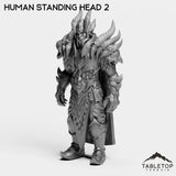 Tabletop Terrain Miniature Human Standing head 2 Aspect of Death