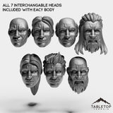 Tabletop Terrain Miniature Human Starters
