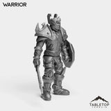 Tabletop Terrain Miniature Human Valor Warrior