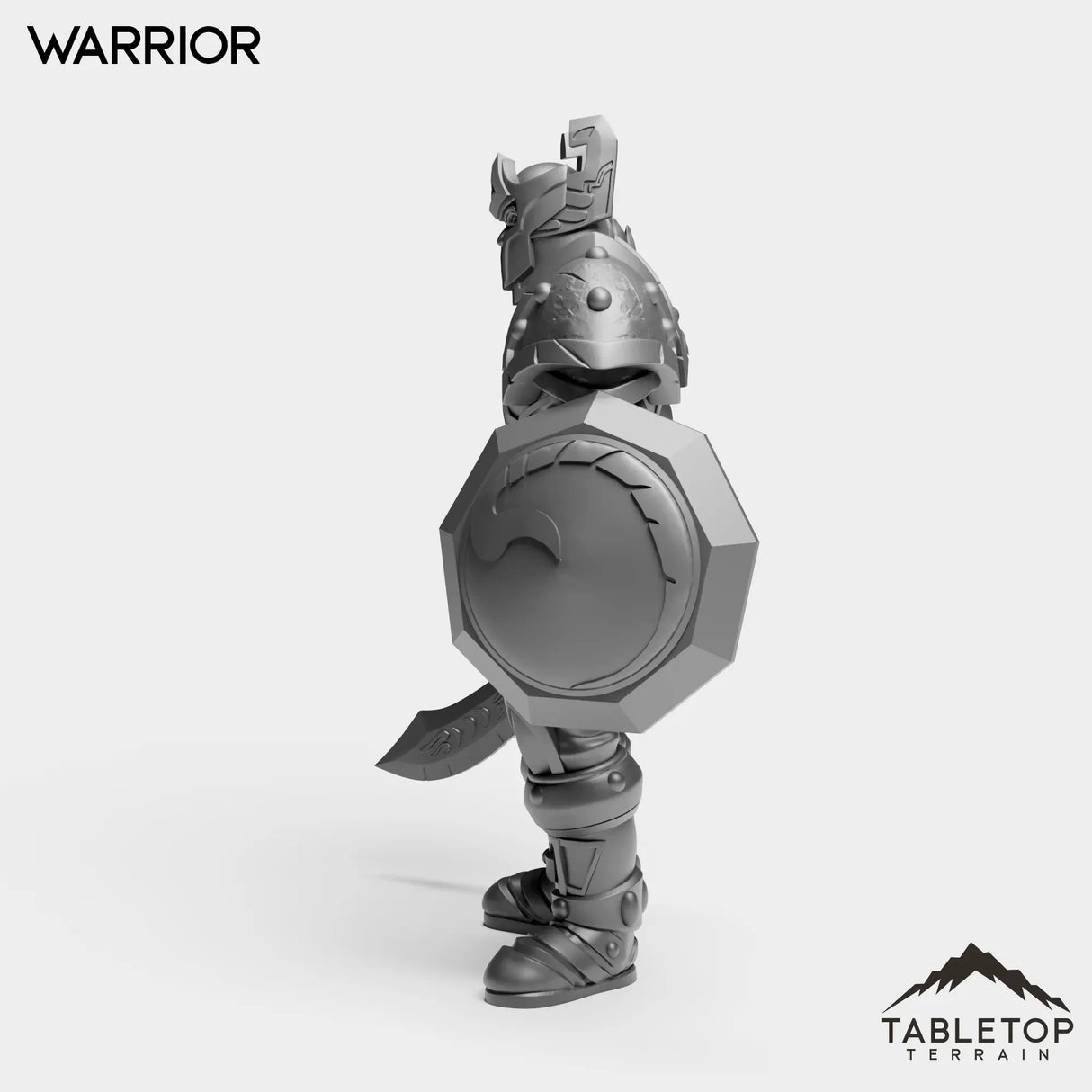 Tabletop Terrain Miniature Human Valor Warrior