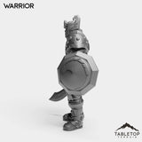 Tabletop Terrain Miniature Human Valor Warrior
