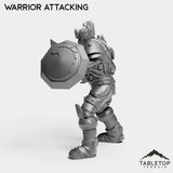 Tabletop Terrain Miniature Human Valor Warrior