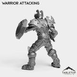 Tabletop Terrain Miniature Human Valor Warrior