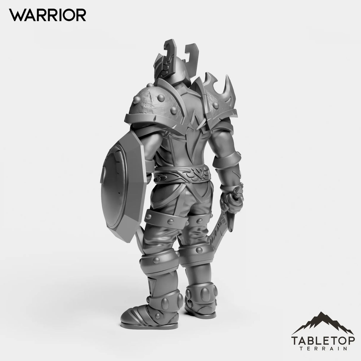 Tabletop Terrain Miniature Human Valor Warrior
