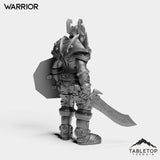 Tabletop Terrain Miniature Human Valor Warrior