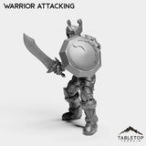 Tabletop Terrain Miniature Human Valor Warrior