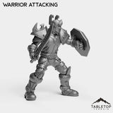 Tabletop Terrain Miniature Human Valor Warrior
