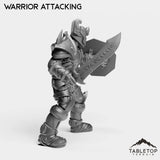 Tabletop Terrain Miniature Human Valor Warrior