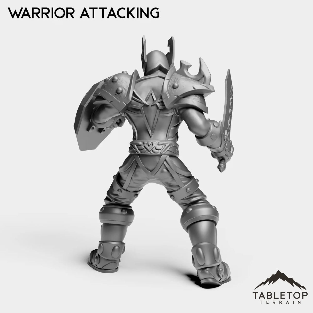 Tabletop Terrain Miniature Human Valor Warrior
