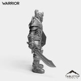Tabletop Terrain Miniature Human Valor Warrior