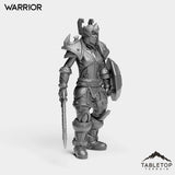 Tabletop Terrain Miniature Human Valor Warrior Female