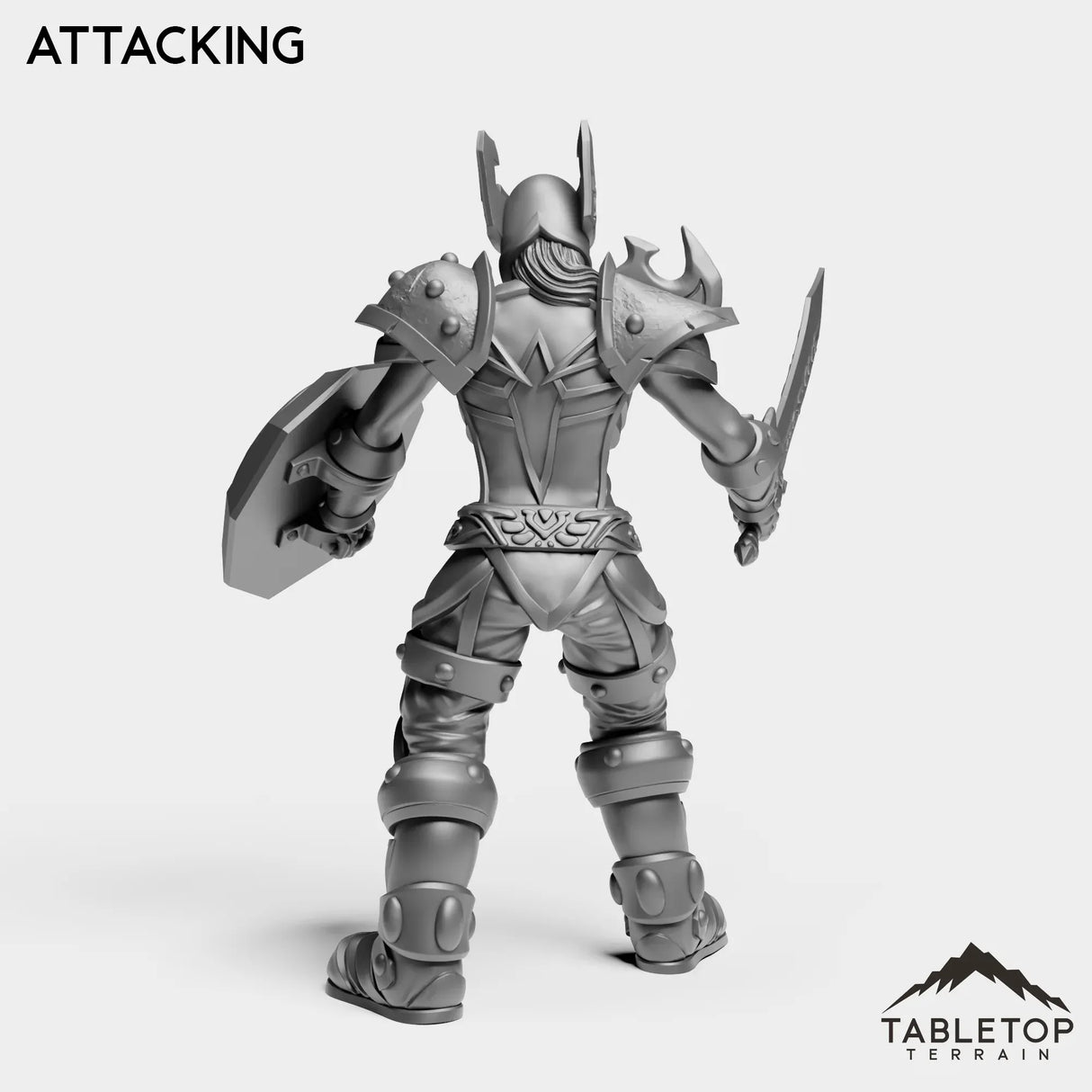 Tabletop Terrain Miniature Human Valor Warrior Female