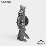 Tabletop Terrain Miniature Human Valor Warrior Female