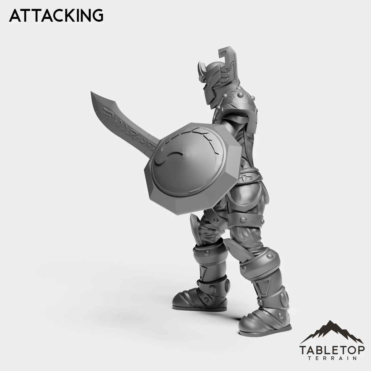 Tabletop Terrain Miniature Human Valor Warrior Female