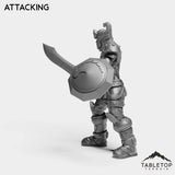 Tabletop Terrain Miniature Human Valor Warrior Female
