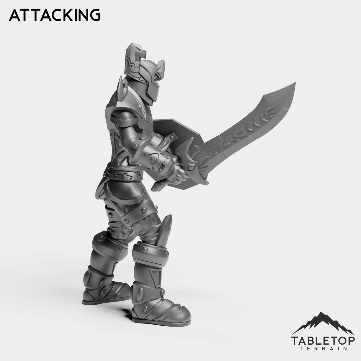 Tabletop Terrain Miniature Human Valor Warrior Female