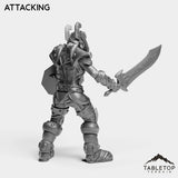 Tabletop Terrain Miniature Human Valor Warrior Female