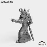 Tabletop Terrain Miniature Human Warlock Tier 1