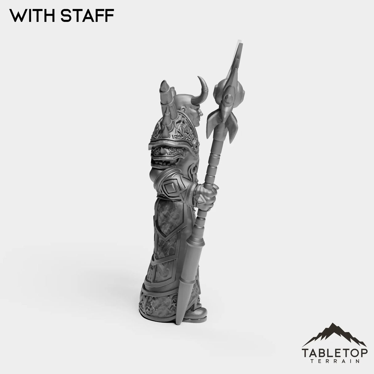 Tabletop Terrain Miniature Human Warlock Tier 1