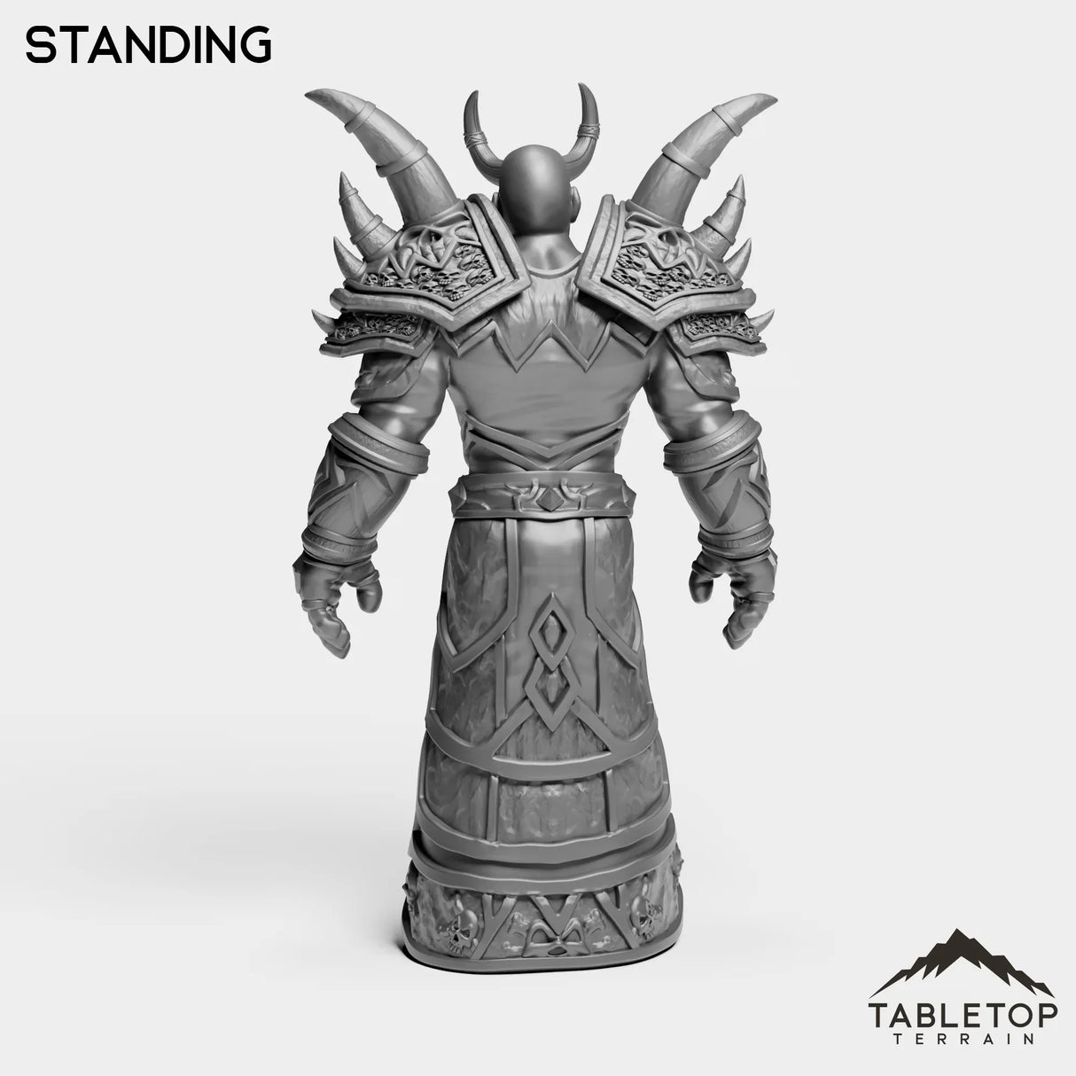 Tabletop Terrain Miniature Human Warlock Tier 1