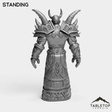 Tabletop Terrain Miniature Human Warlock Tier 1