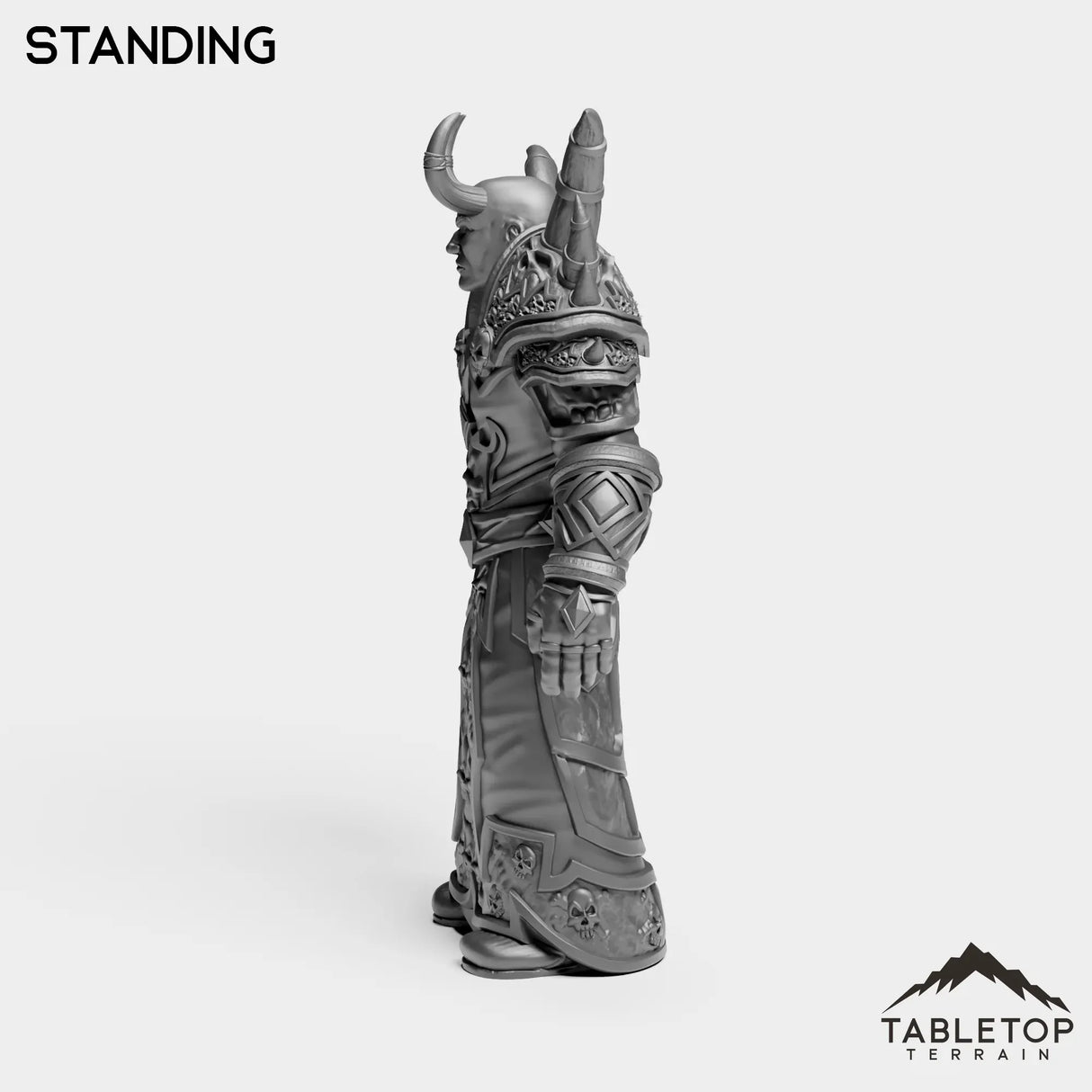 Tabletop Terrain Miniature Human Warlock Tier 1