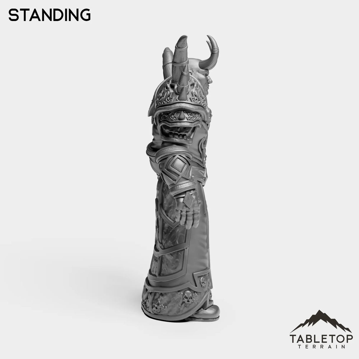 Tabletop Terrain Miniature Human Warlock Tier 1