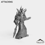 Tabletop Terrain Miniature Human Warlock Tier 1